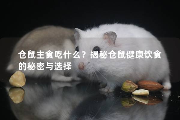 仓鼠主食吃什么？揭秘仓鼠健康饮食的秘密与选择