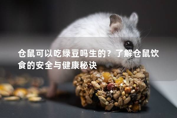 仓鼠可以吃绿豆吗生的？了解仓鼠饮食的安全与健康秘诀